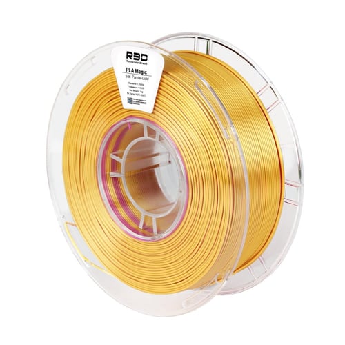 R3D Magic PLA (Gold-Purple) 3D Printing Filament 1...