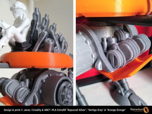 Fillamentum PLA Extrafill (Orange Orange) 3D Print...