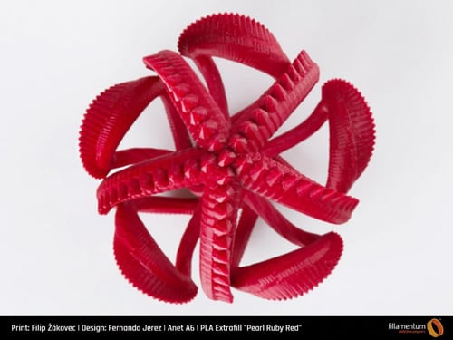 Fillamentum PLA Extrafill (Pearl Ruby Red) 3D Prin...