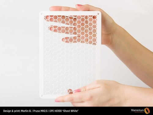 Fillamentum CPE HG100 (Ghost White) 3D Printing Fi...