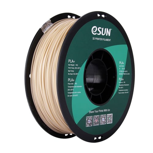 eSUN PLA+ (Bone White) 3D Filament 1.75Ø, 1kg
