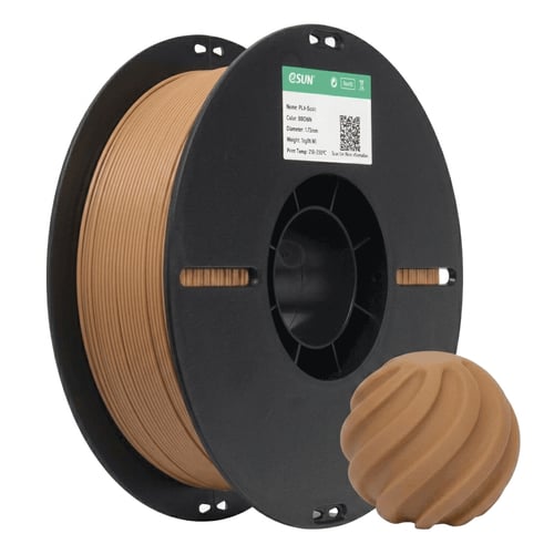 eSUN PLA Basic (Brown) 3D Filament 1.75Ø, 1kg