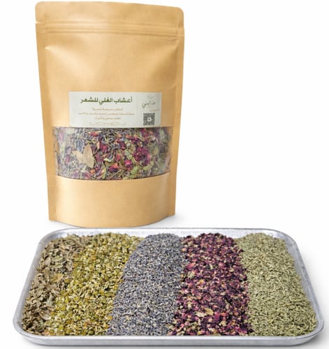 أعشاب الغلي للشعر