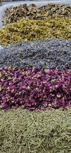 أعشاب الغلي للشعر