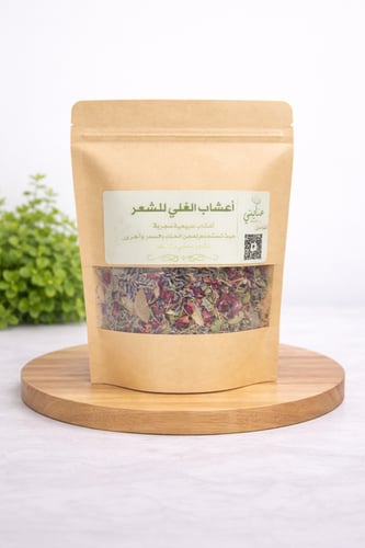 أعشاب الغلي للشعر