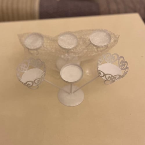 حامل شموع ثلاثي