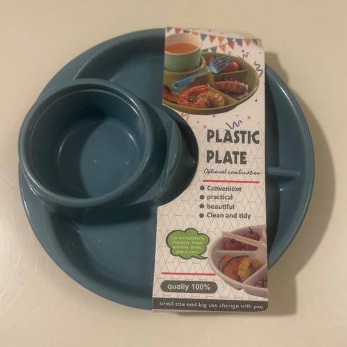 صحون اطفال مقسمة