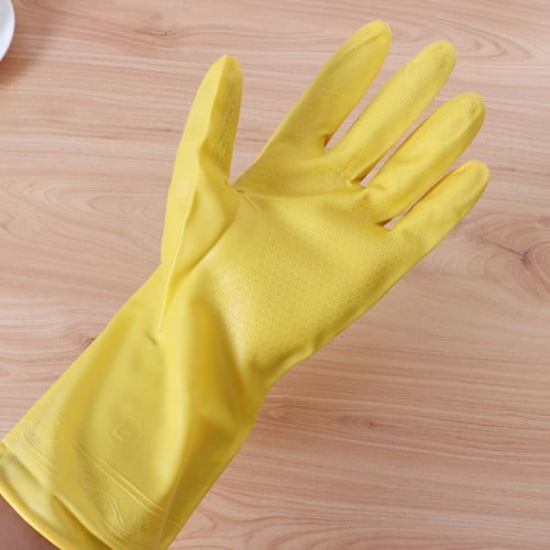 نصف درزن قفازات بلاستيك 6 جوز