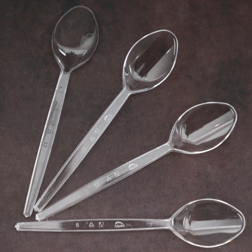 ملاعق شاي صغيرة بلاستيكية 300 حبة