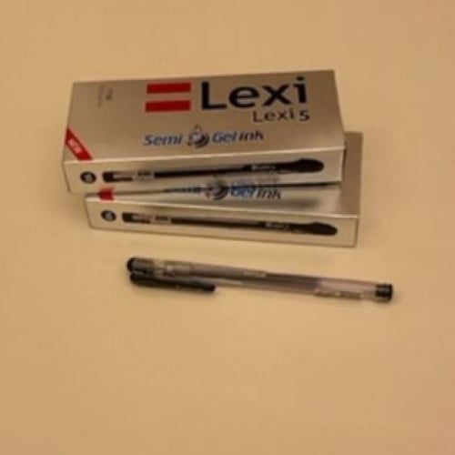 علبة 10 اقلام ناشف Lexi لون اسود