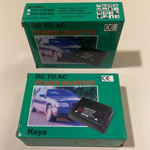 محول كهرباء سيارة ياباني 300 وات