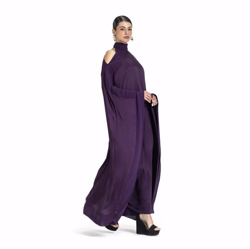 Maison Ein Signature Draped Maxi Dress