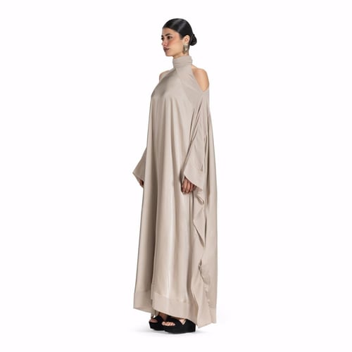 Maison Ein Signature Draped Maxi Dress