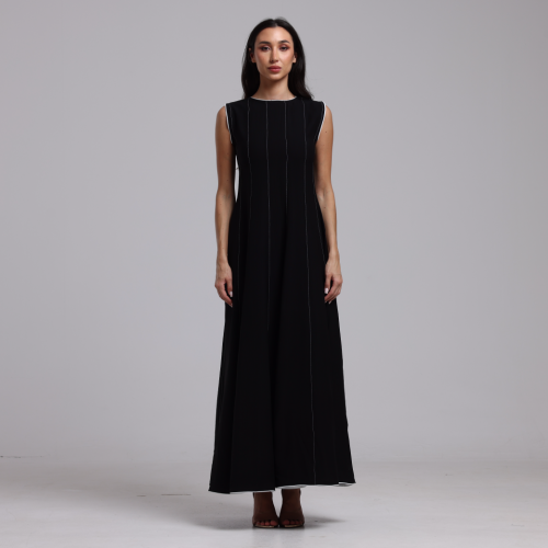 Subtle Line Flow - BLACK