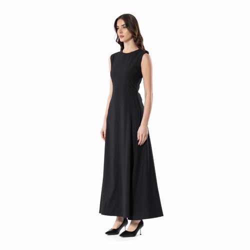 Subtle Seam Flow – BLACK