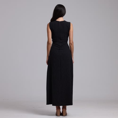 Modern Pinstripes - BLACK