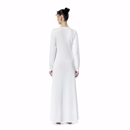 Soft Shoulder Pleats – WHITE