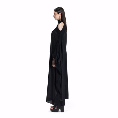 Maison Ein Signature Draped Maxi Dress