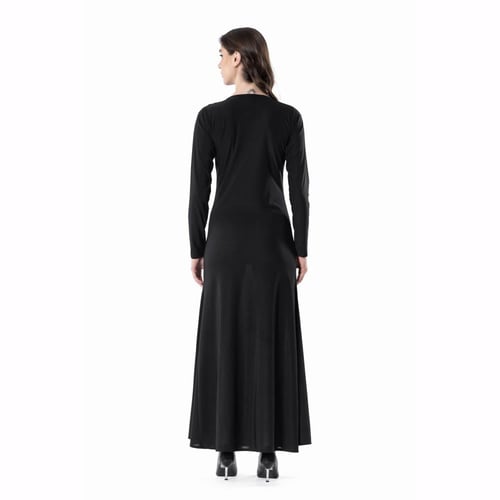Soft Shoulder Pleats – BLACK