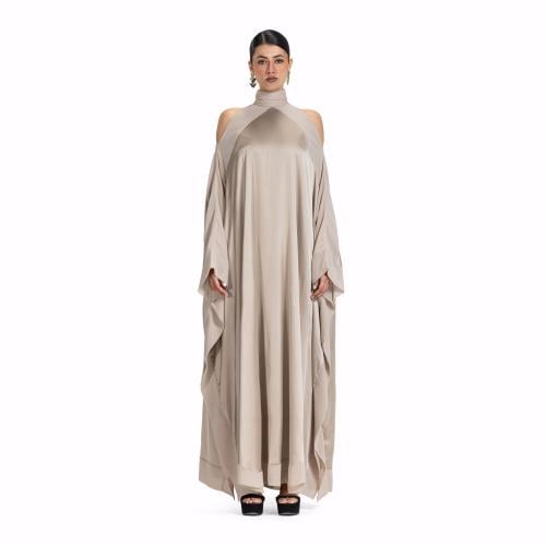 Maison Ein Signature Draped Maxi Dress