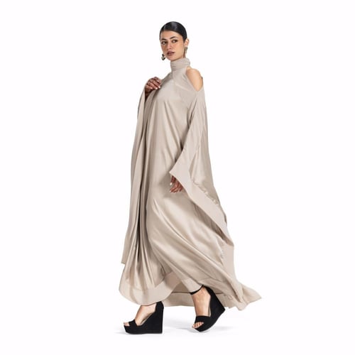 Maison Ein Signature Draped Maxi Dress
