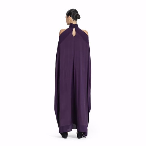 Maison Ein Signature Draped Maxi Dress