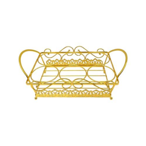 ستاند ذهبي للكاسات 6 خانة