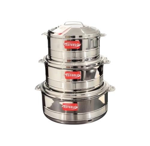 طقم حافظات أستيل 3 قطع