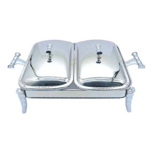 سخان بوفية قسمين ستانلس ستيل + زجاج داخلي 1.8 * 2...