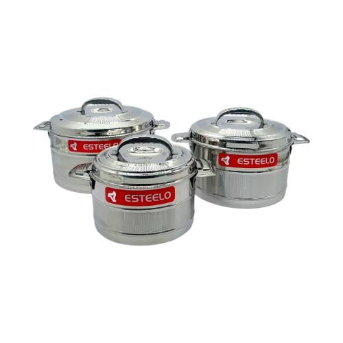 طقم حافظات أستيل 3 قطع