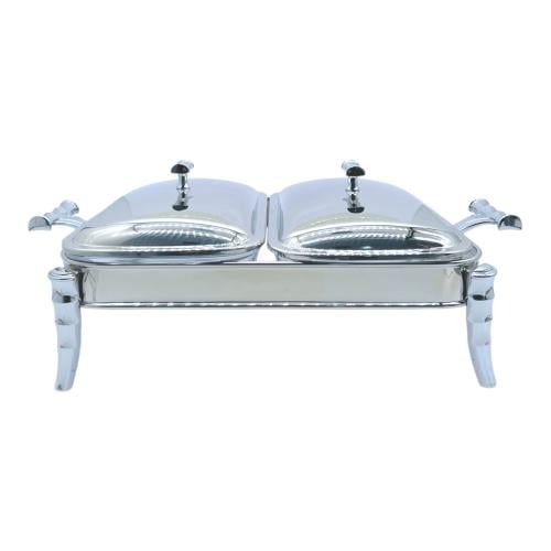 سخان بوفية قسمين ستانلس ستيل + زجاج داخلي 1.8 * 2...