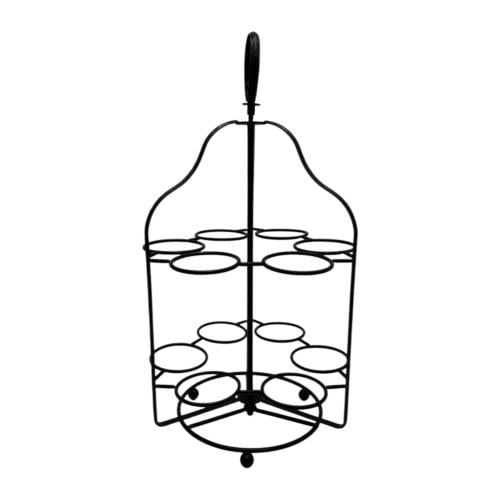 ستاند فناجيل قهوة اسود 12 خانة