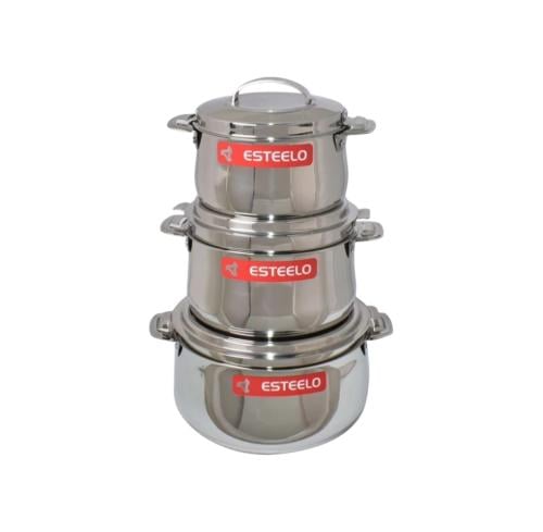 طقم حافظات أستيل 3 قطع