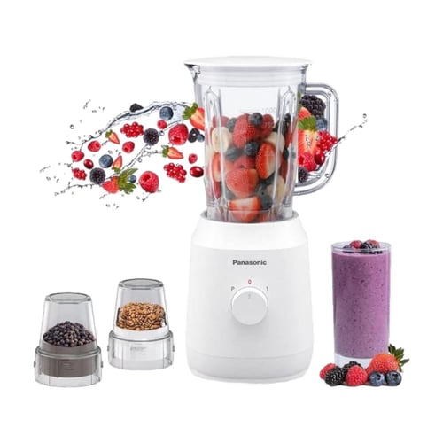 خلاط جك بلاستيك مع مطحنة باناسونيك 400 واط -