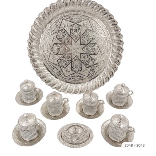 طقم فناجيل قهوه تركي 6 قطع