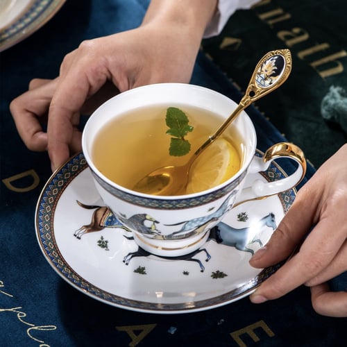 طقم 2 كوب شاي إنجليزي فيكتوري Alex