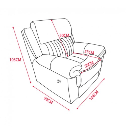 كرسي استرخاء رمادي I قماش قطيفة