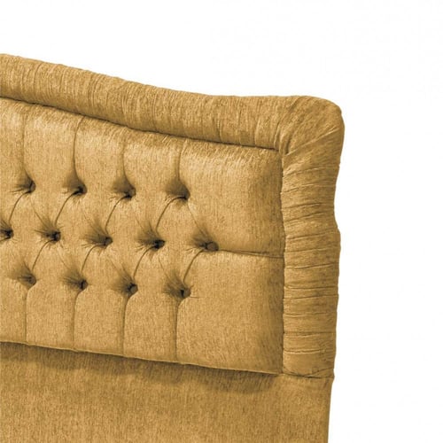 ظهر سرير | مطرز Q3 قماش قطيفة فاخر