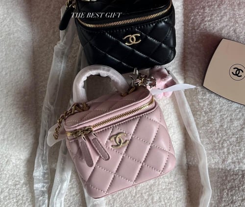 Chanel Mini Vanity Bag handle