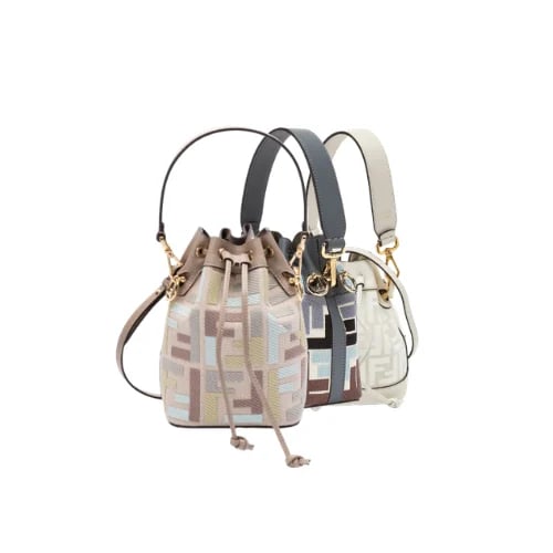Fendi Mon Tresor mini bucket bag