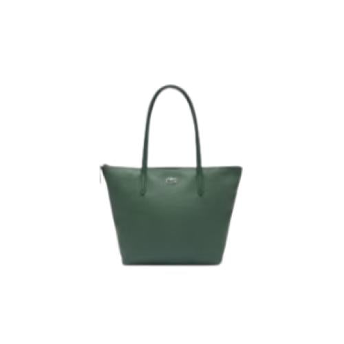 Lacoste tote bag dark green - small