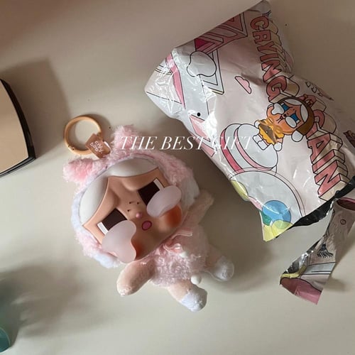 Pop Mart CRYBABY pink