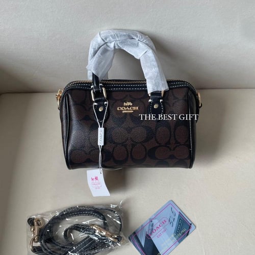 coach rowan satchel mini bag