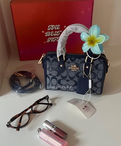 coach rowan satchel mini bag