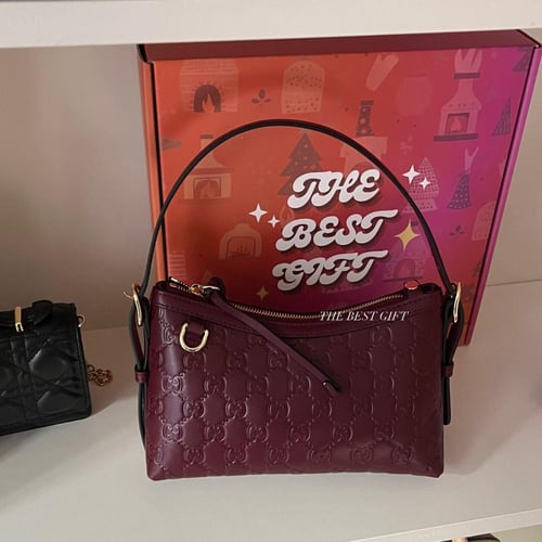 GG Emblem small shoulder bag