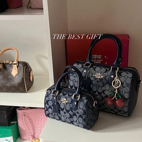 coach rowan satchel mini bag