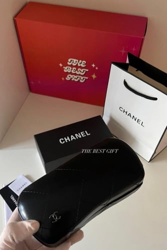 chanel heart sunglasses