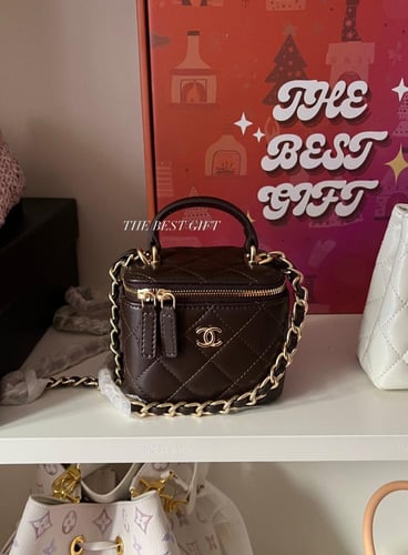 Chanel Mini Vanity Bag handle