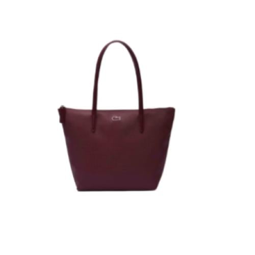 Lacoste tote bag maroon - small