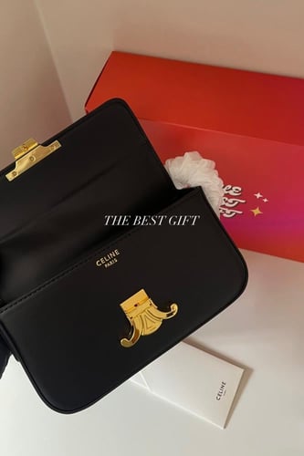 celine leather bag